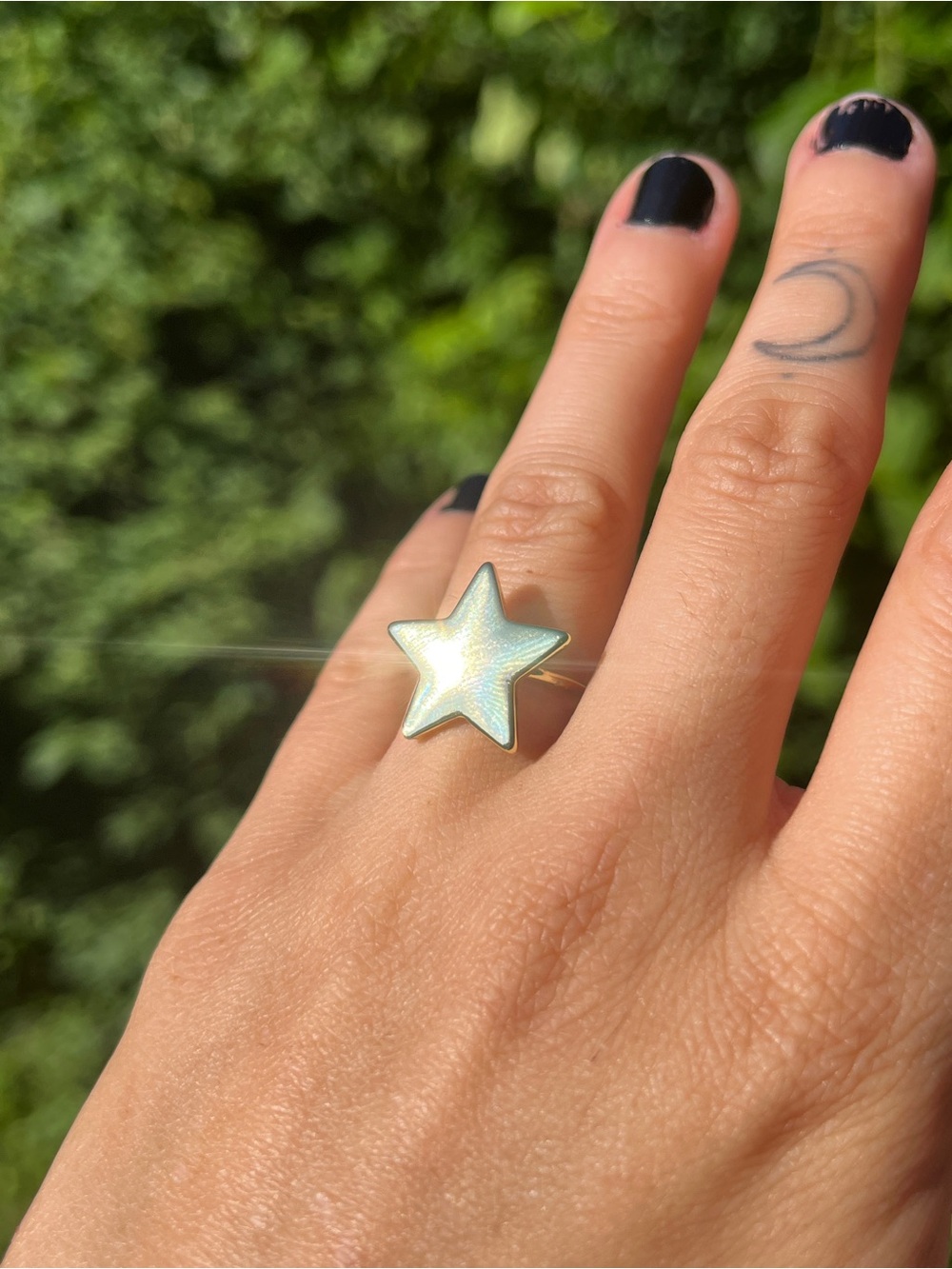 Iridescent Star Ring - Women Jewelry